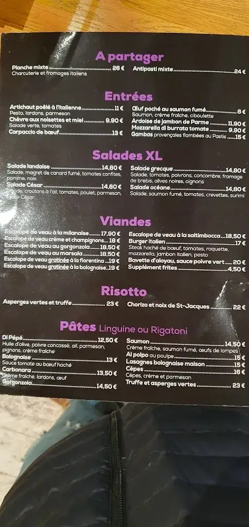 Menu_La Bacotte_Bois-le-Roi_imagen_2