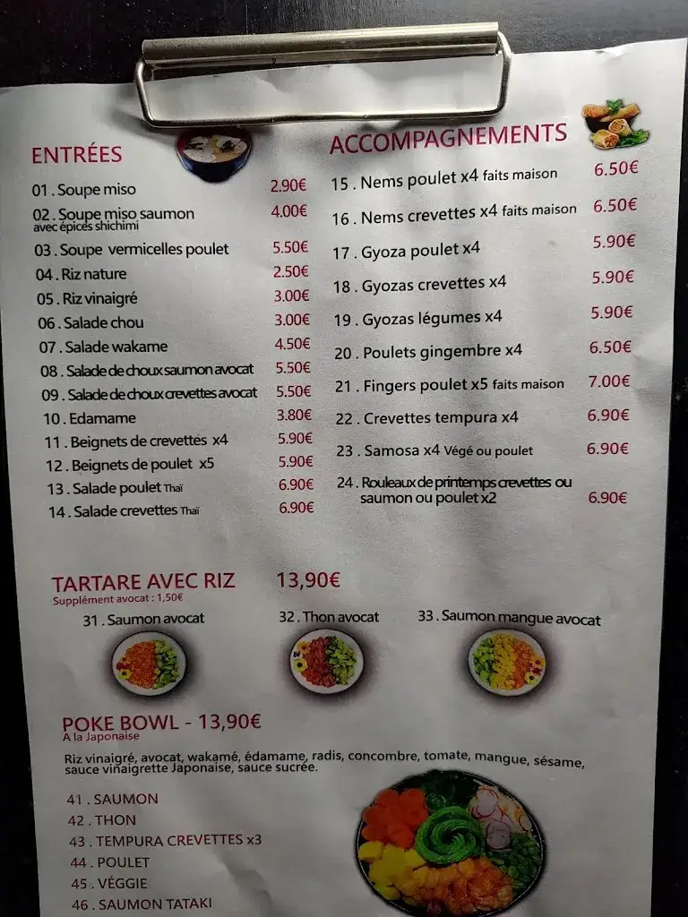 Menü_SAKURA_Bois-le-Roi_Bild_1