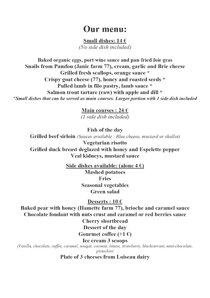 Menu_La Petite Ardoise_Fontainebleau_immagine_1