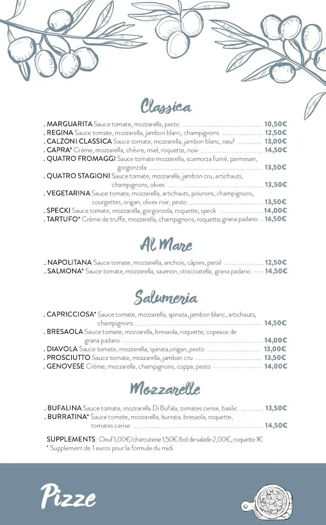 Menü_Démé - Cucina Italiana_Samois-sur-Seine_Bild_1