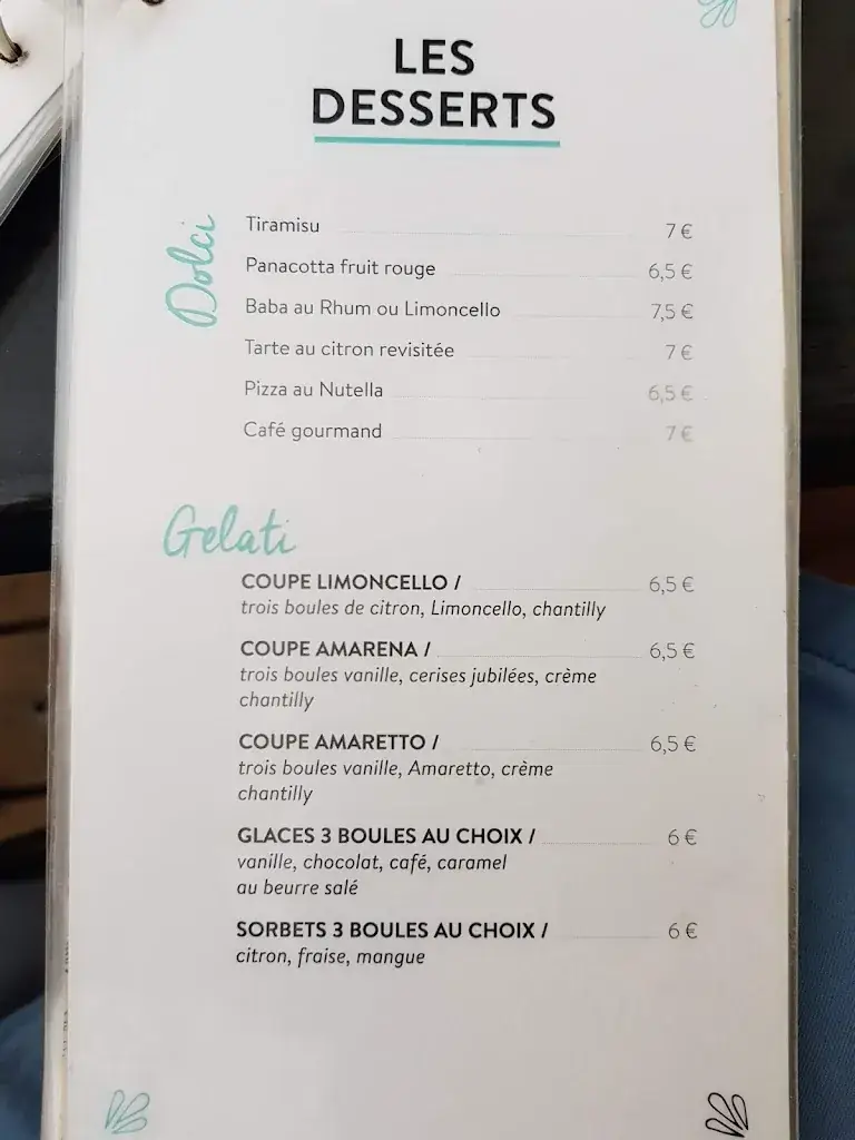 Menü_Démé - Cucina Italiana_Samois-sur-Seine_Bild_4