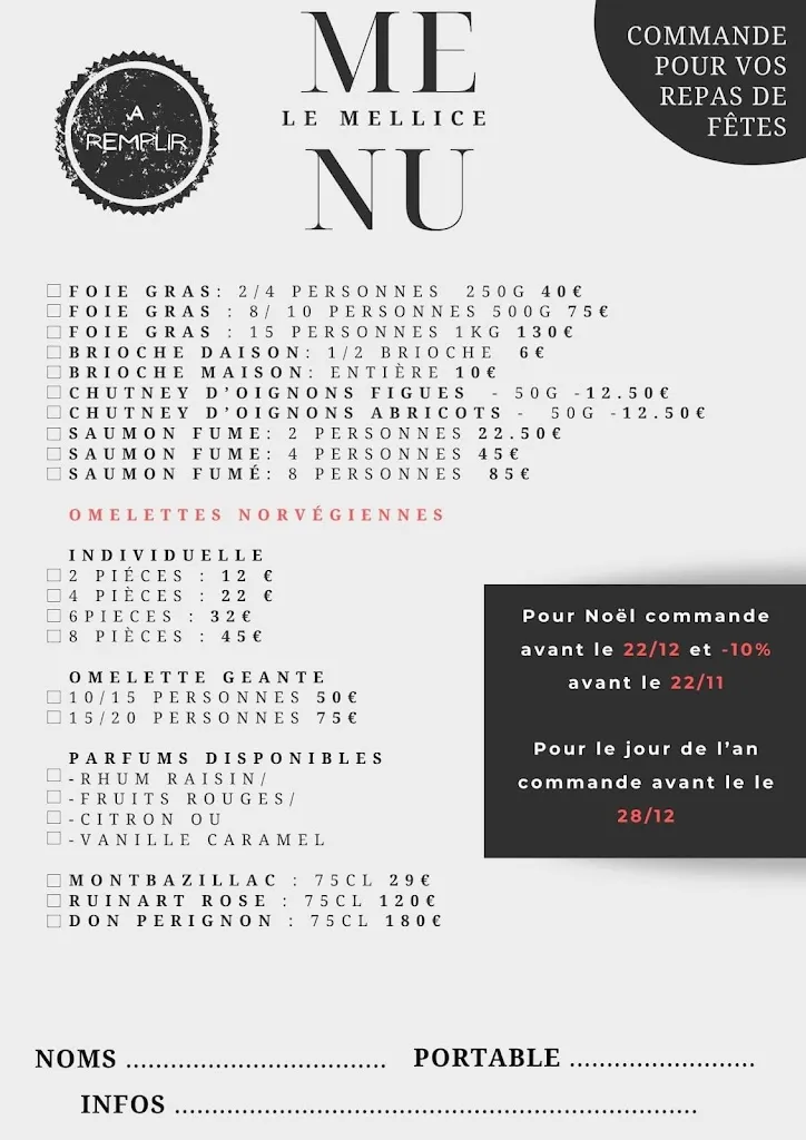 Menü_Le Mellice_Itteville_Bild_4