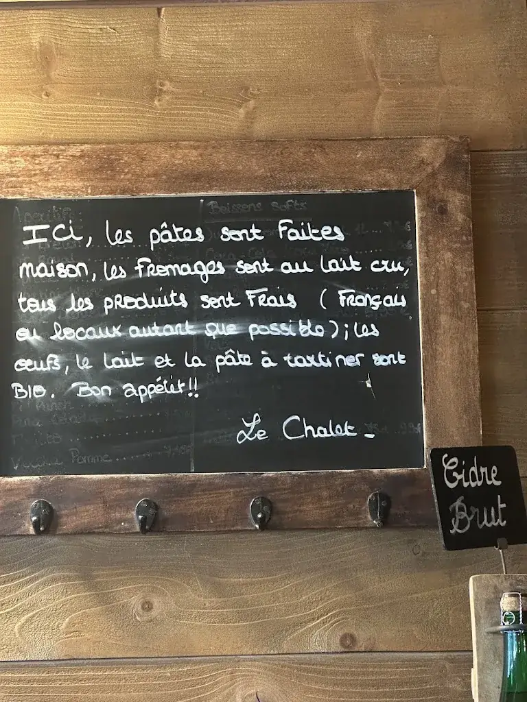 Menu_Le Chalet de Mennecy_Mennecy_image_1