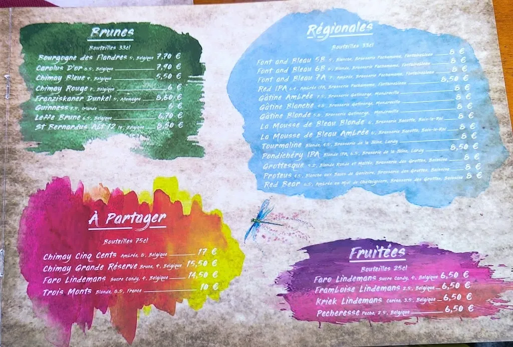 Menu_La Chaumière Du Télégraphe_Champcueil_image_2