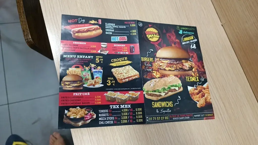 Menu_Bread and smash_Boissy-Saint-Léger_image_2