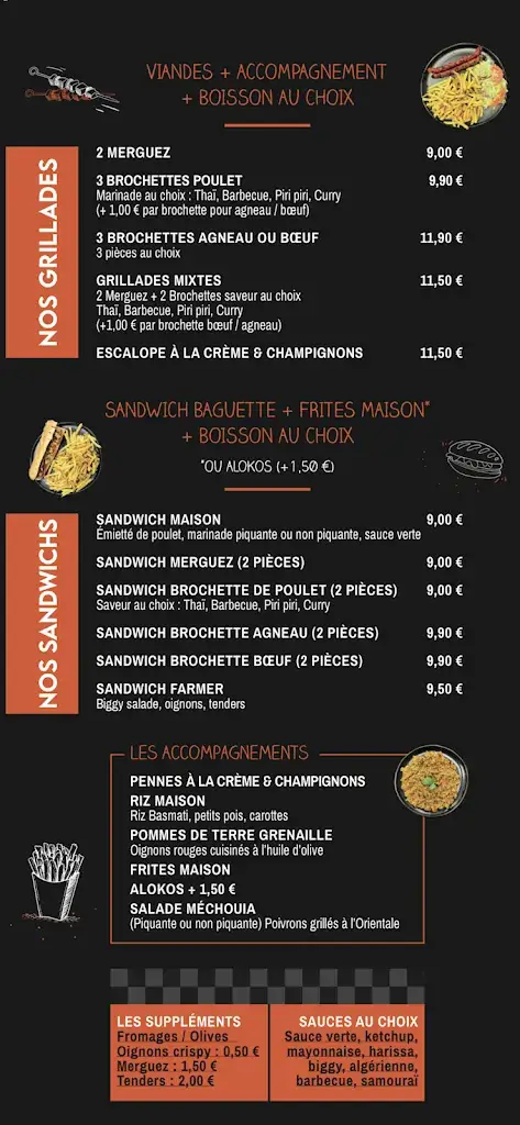 Menu_La Fourchette Braisée / Poulet braisé & Grillades Halal/ Boissy Saint Léger_Boissy-Saint-Léger_image_2