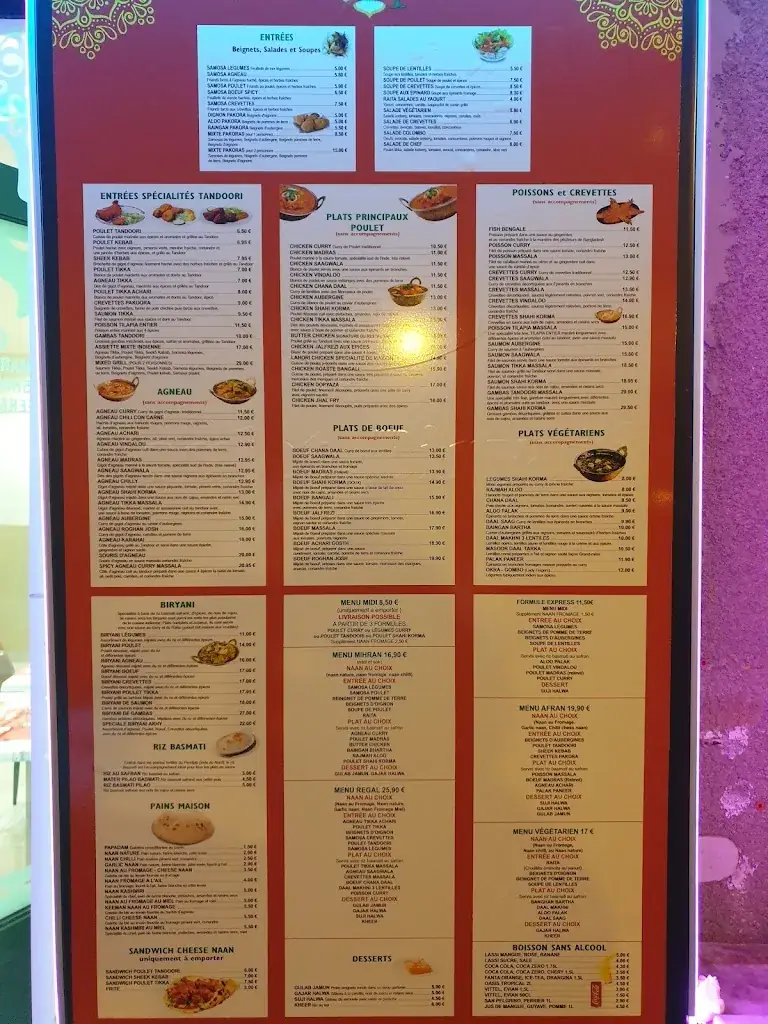 Menu_Tandoori House Boissy-Saint-Léger_Boissy-Saint-Léger_image_1
