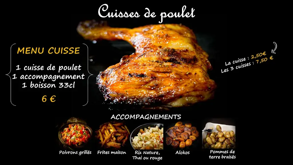 Menu_Poulet braisé - La bonne braise - Churrasqueira_Boissy-Saint-Léger_image_2