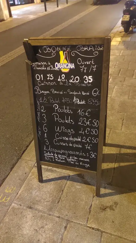 Menu_Poulet braisé - La bonne braise - Churrasqueira_Boissy-Saint-Léger_image_4