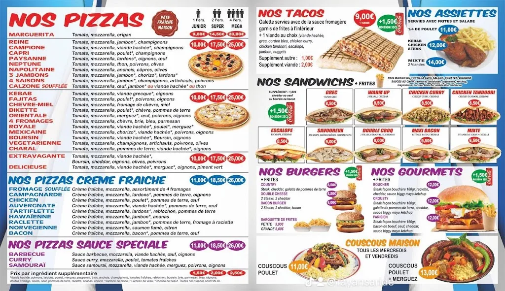 Menu_Le délice pizza_Bondoufle_immagine_1