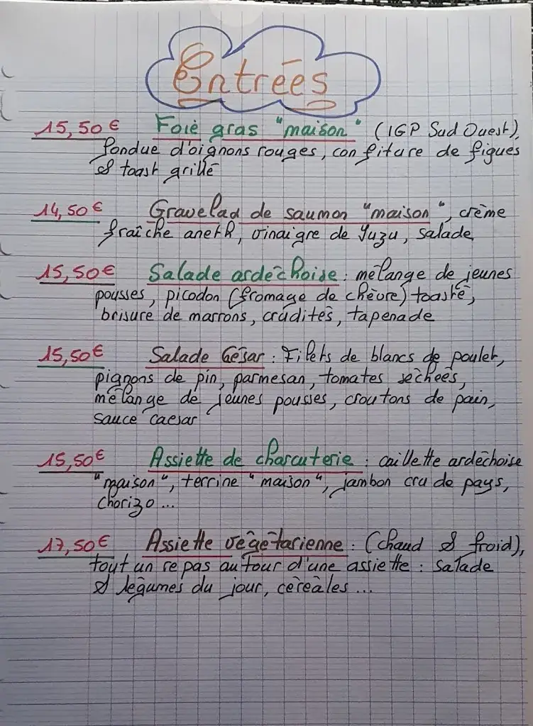 Menu_Le Resto du Village_Vallon-Pont-d'Arc_image_2