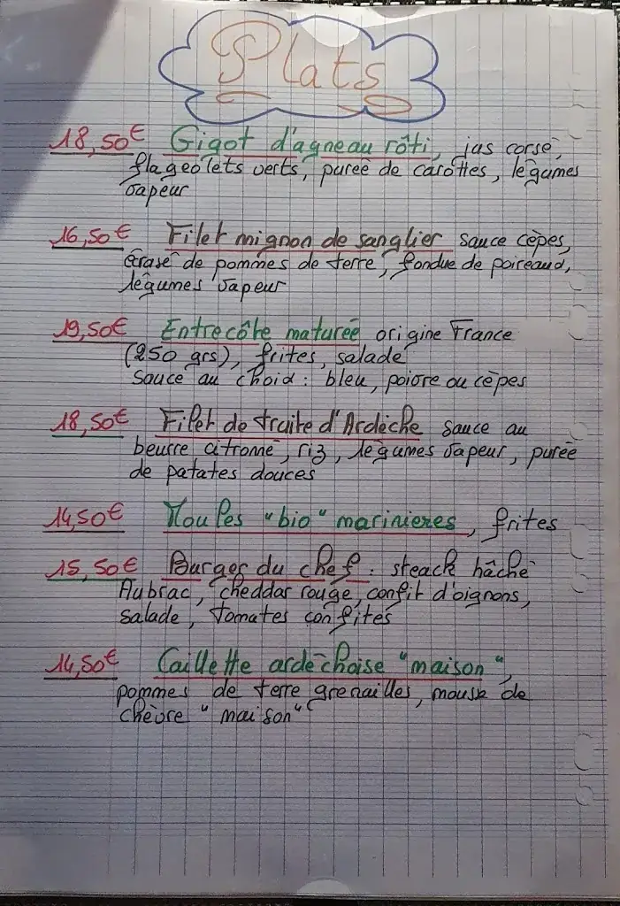 Menu_Le Resto du Village_Vallon-Pont-d'Arc_image_3