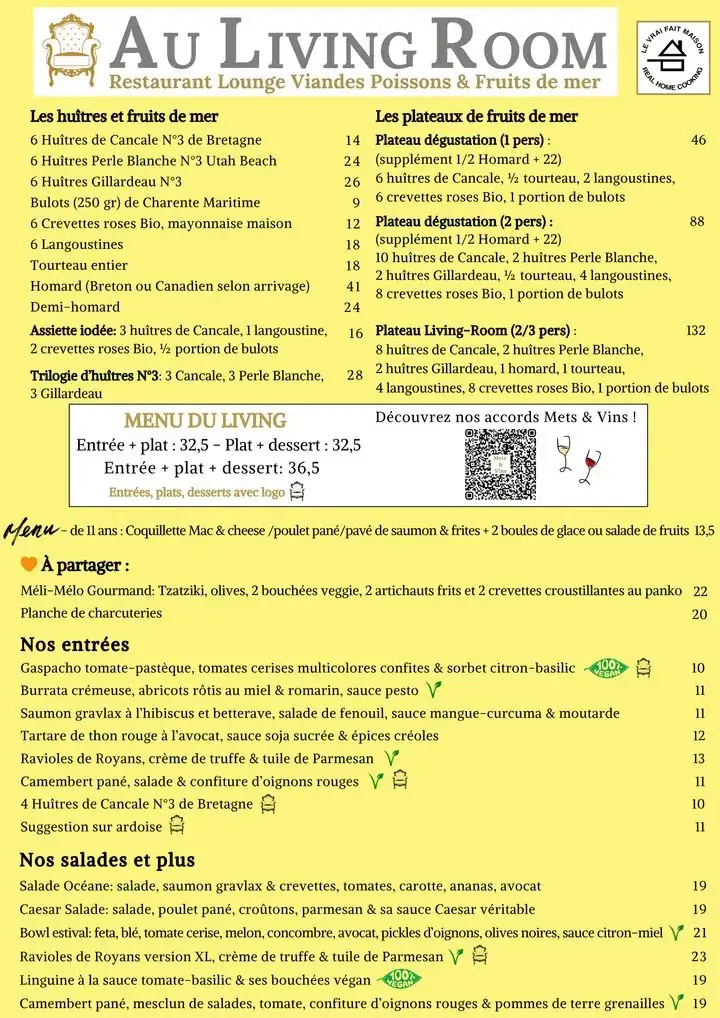 Menu_Au Living Room Clamart_Clamart_image_4