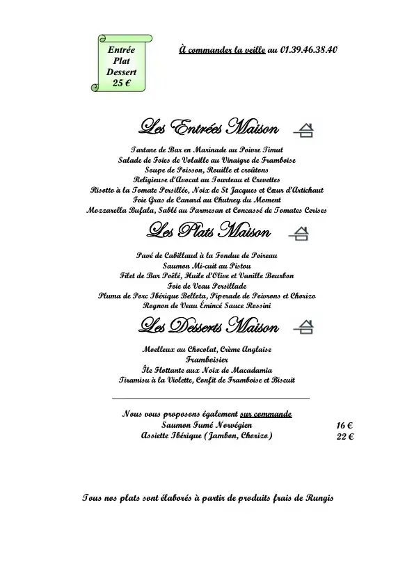 Menu_L'Orée du Bois._Vélizy-Villacoublay_image_1