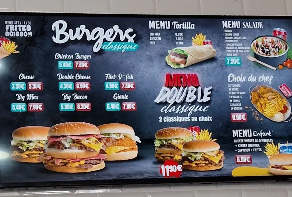 Menu_La Chair De Poule_Bezons_imagen_2