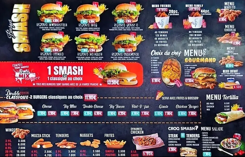 Menu_La Chair De Poule_Bezons_imagen_3