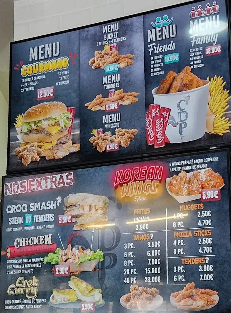 Menu_La Chair De Poule_Bezons_imagen_4