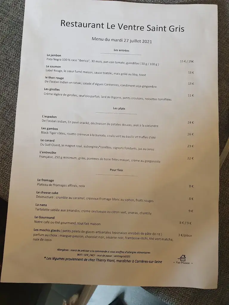 Menu_Le Ventre Saint Gris_Bezons_image_2