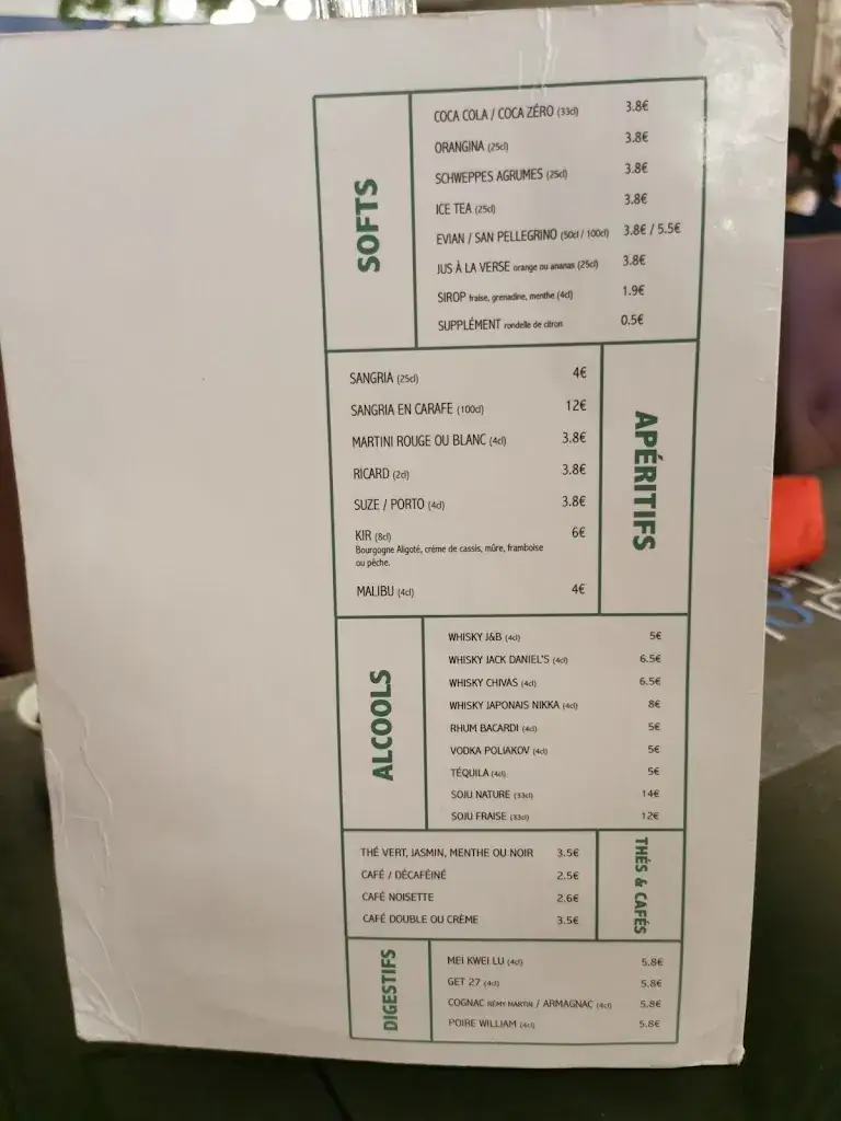 Menü_Globe Trotter_Bezons_Bild_1