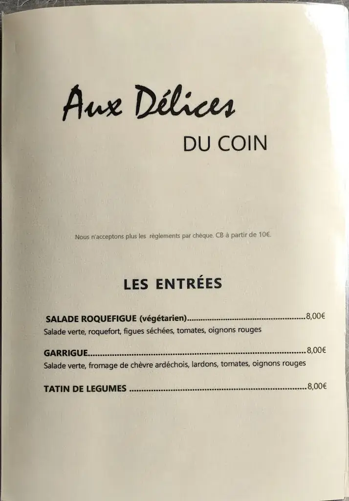 Menu_Aux Délices du coin_Vallon-Pont-d'Arc_image_1