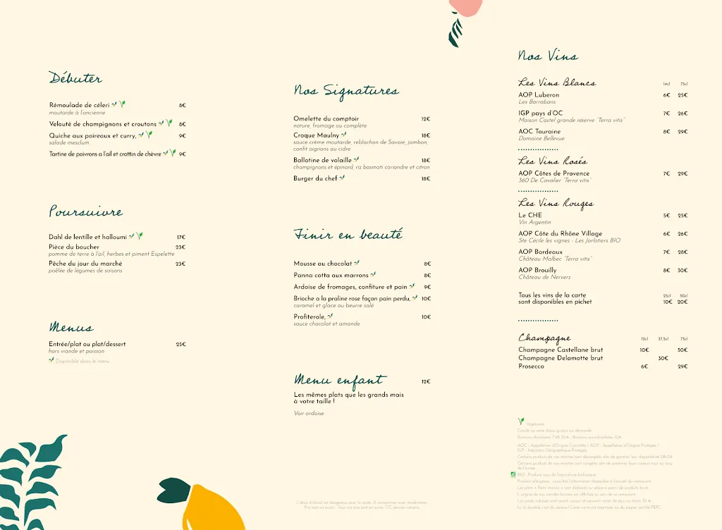 Menu_MAISON MAULNY_Bezons_image_1