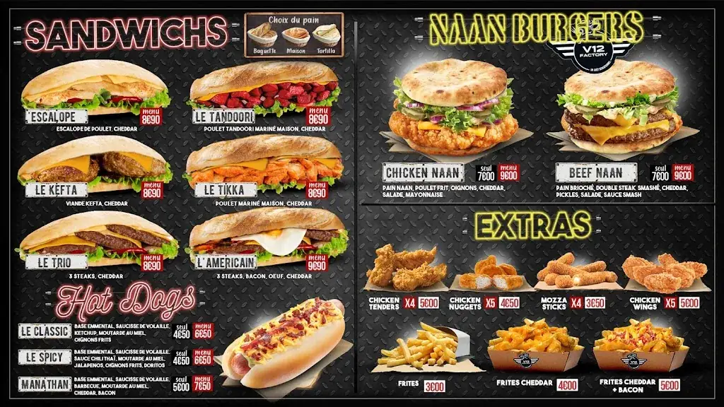 Menu_V12 Factory_Bezons_immagine_2