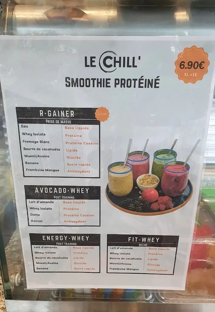 Menu_Le Chill'- Bezons_Bezons_immagine_2