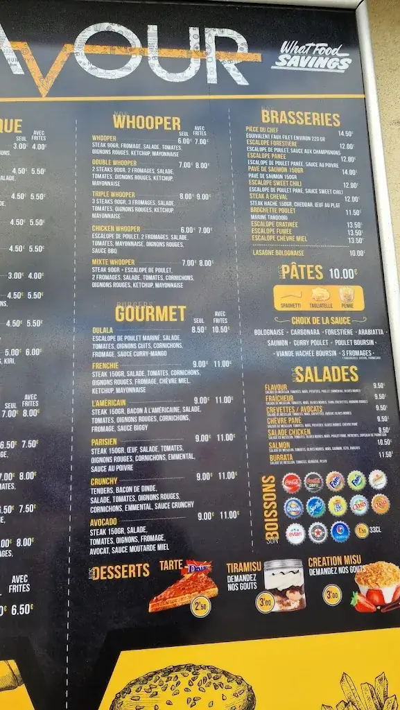 Menu_Le Flavour Bezons_Bezons_image_1