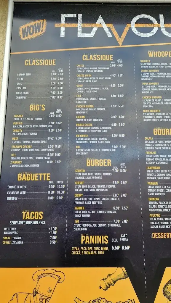 Menu_Le Flavour Bezons_Bezons_image_2