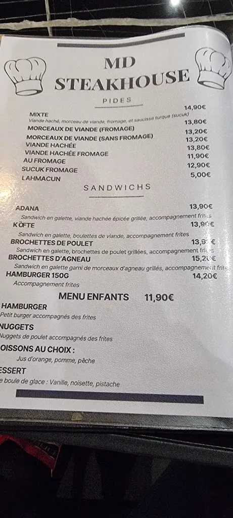 Menu_MD steakhouse_Bezons_image_3