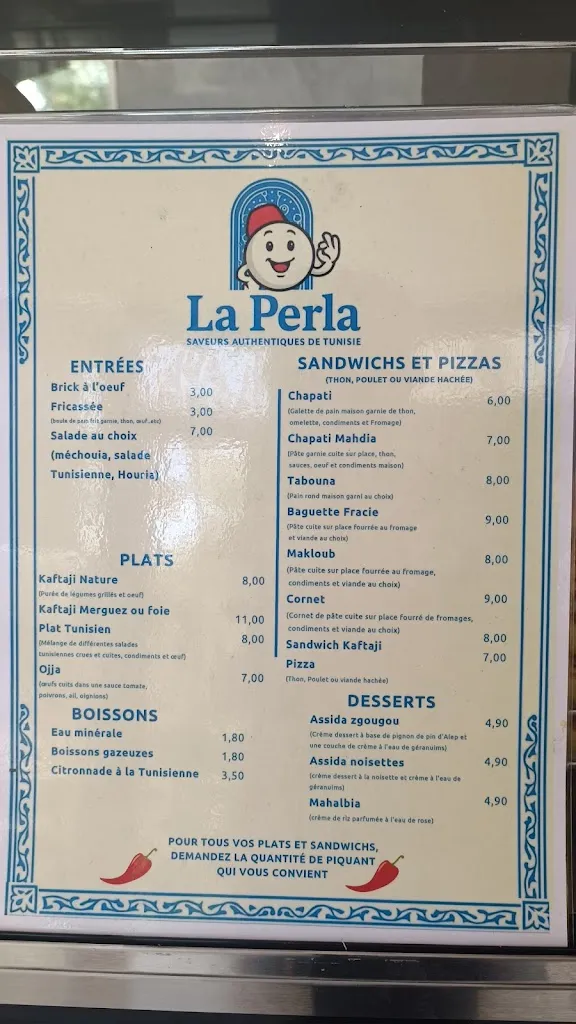 Menu_La perla_Bezons_image_1