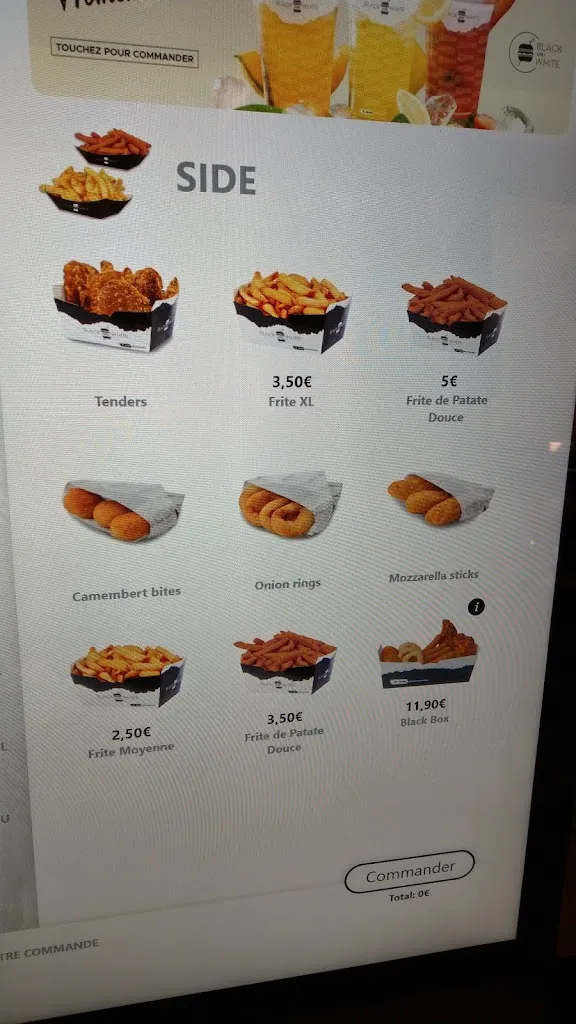 Menu_Black & White Burger Bezons_Bezons_image_4