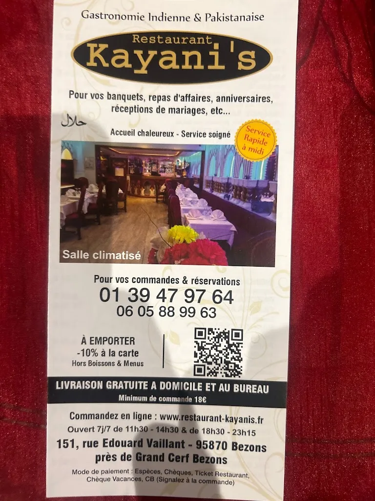 Menu_Restaurant Kayanis_Bezons_image_2