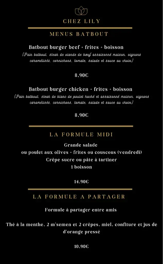 Chez Lily restaurant à Bezons