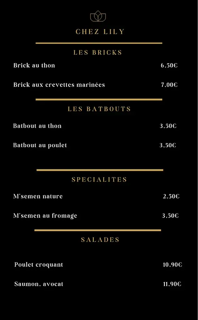 Menu_Chez Lily_Bezons_image_2