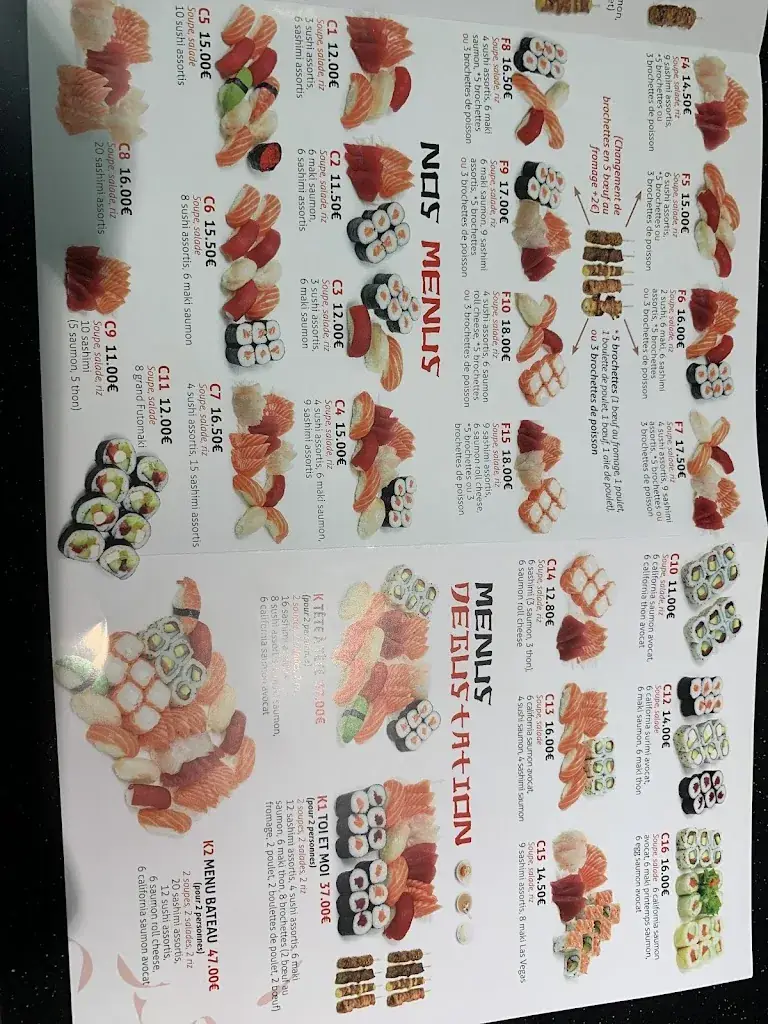 Menu_Villa Tokyo_Bezons_image_4