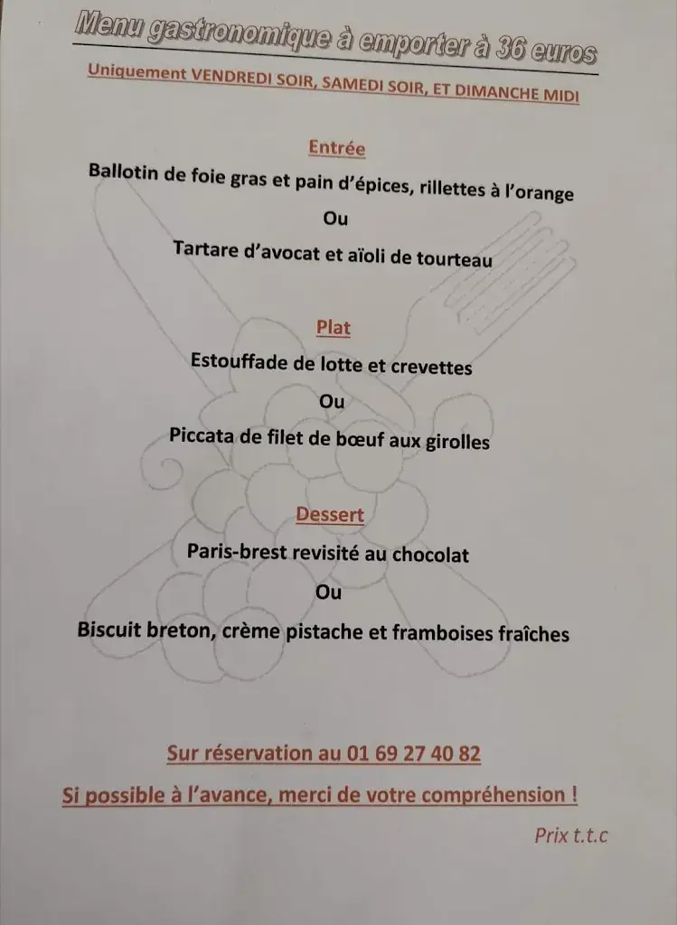 Menu_Auberge de L'Espérance_Lardy_image_2
