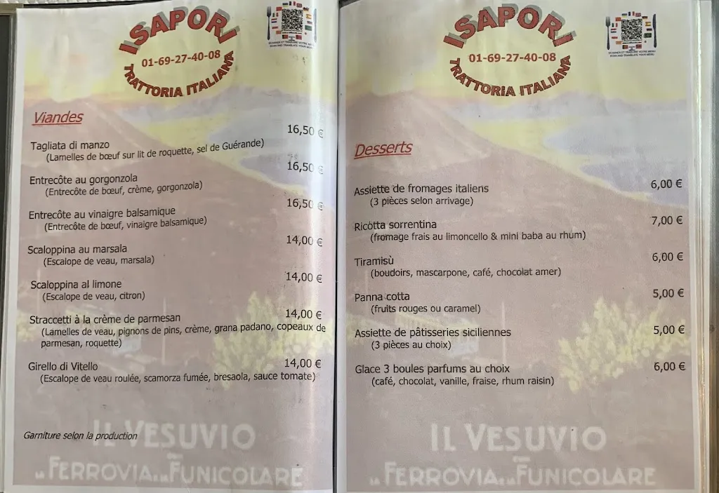 Menu_ISAPORI -Pizzeria- Italienne-epiceri fine-trattoria-traiteur_Lardy_image_3