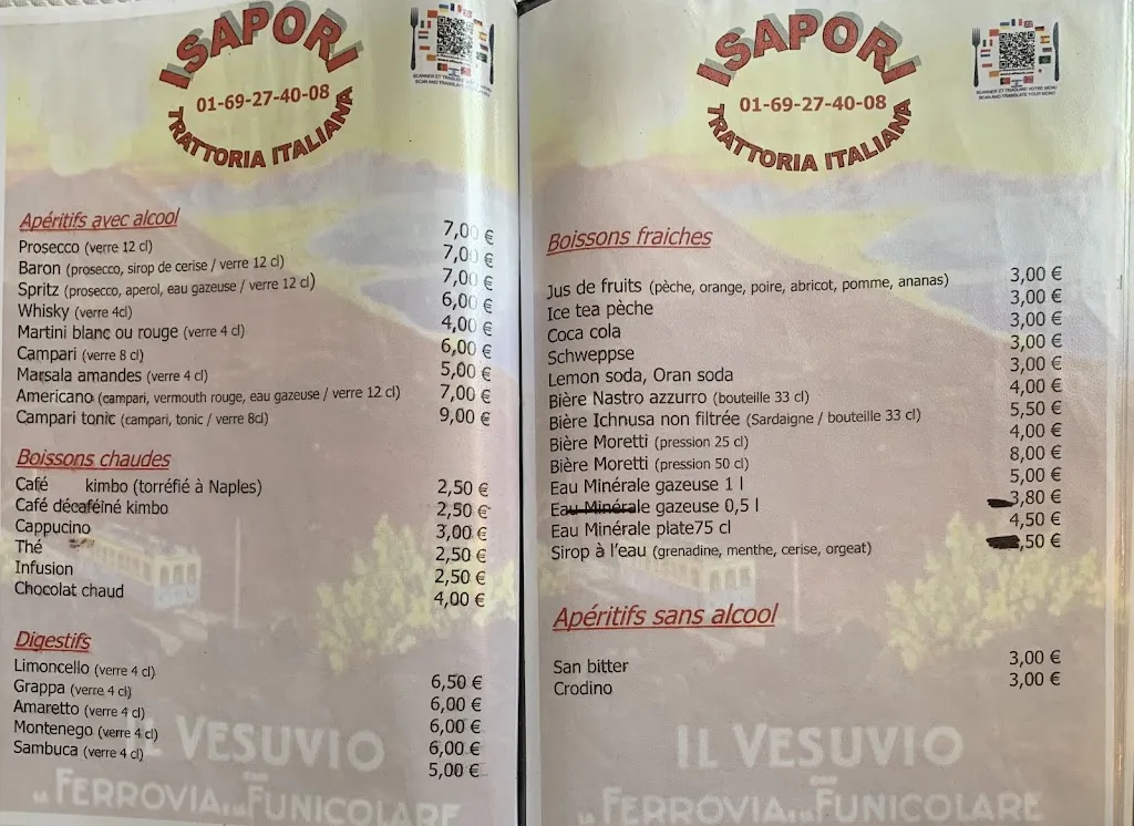 Menu_ISAPORI -Pizzeria- Italienne-epiceri fine-trattoria-traiteur_Lardy_image_4