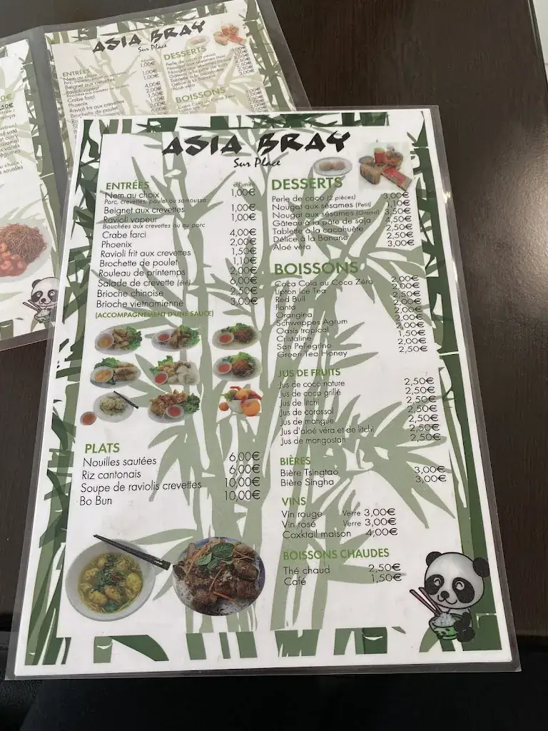 Menu_ASIA BRAY_Bray-sur-Seine_immagine_3