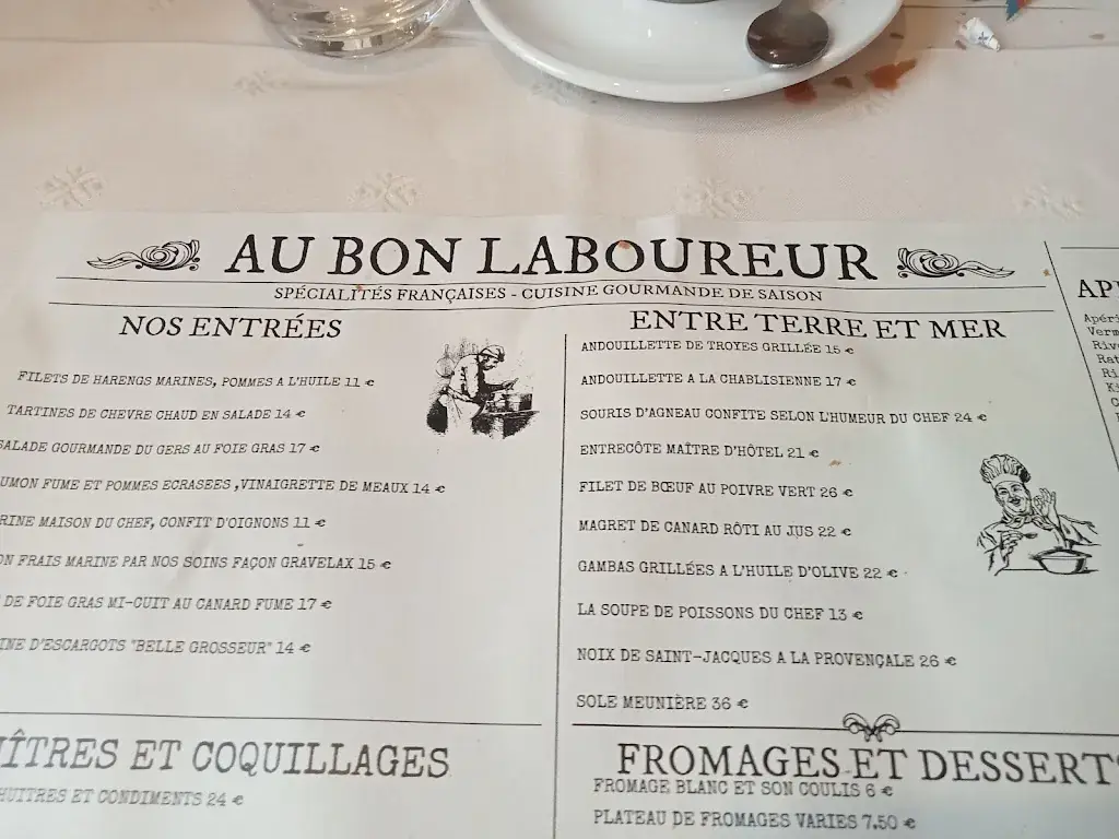 Menü_Au Bon Laboureur_Bray-sur-Seine_Bild_2