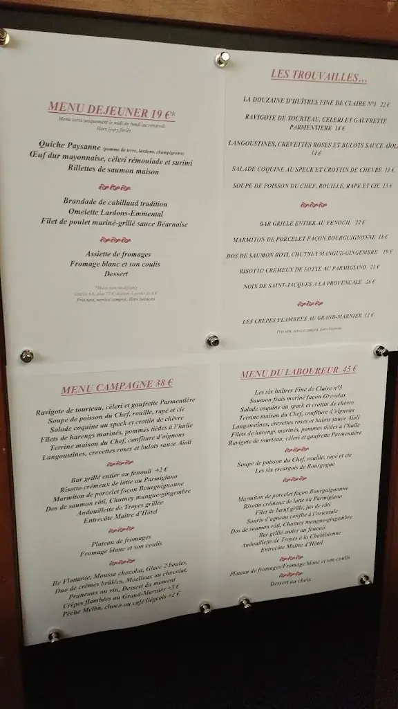 Menü_Au Bon Laboureur_Bray-sur-Seine_Bild_3