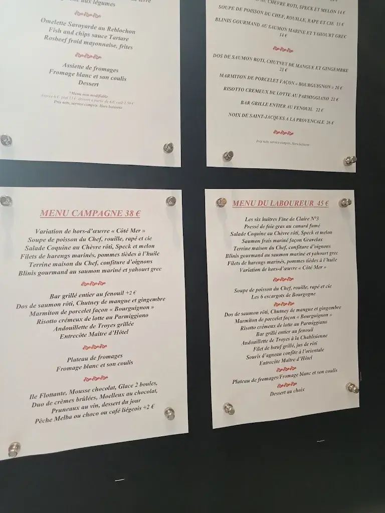 Menü_Au Bon Laboureur_Bray-sur-Seine_Bild_4
