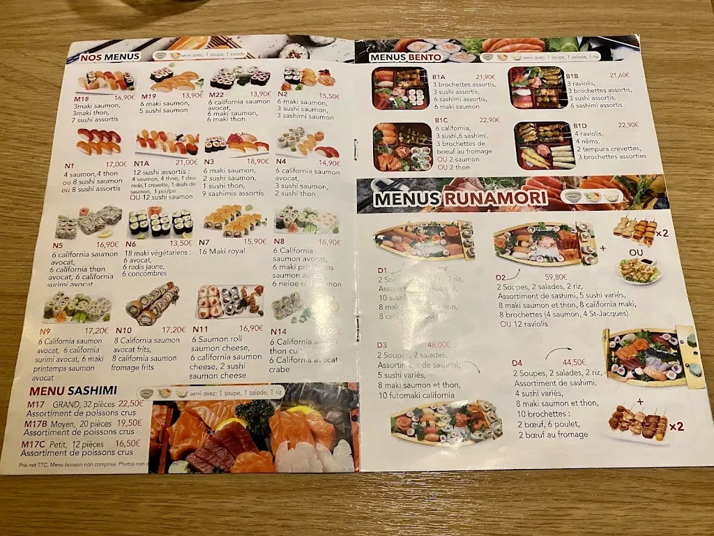 Menü_New Daikichi_Bourg-la-Reine_Bild_1