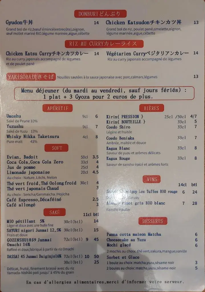 Menu_Kiraku Ramen_Bourg-la-Reine_image_1