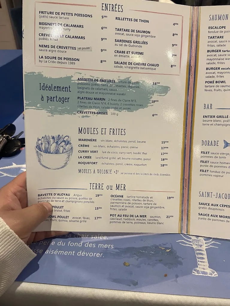 Menu_La Criée Bonneuil_Bonneuil-sur-Marne_image_2