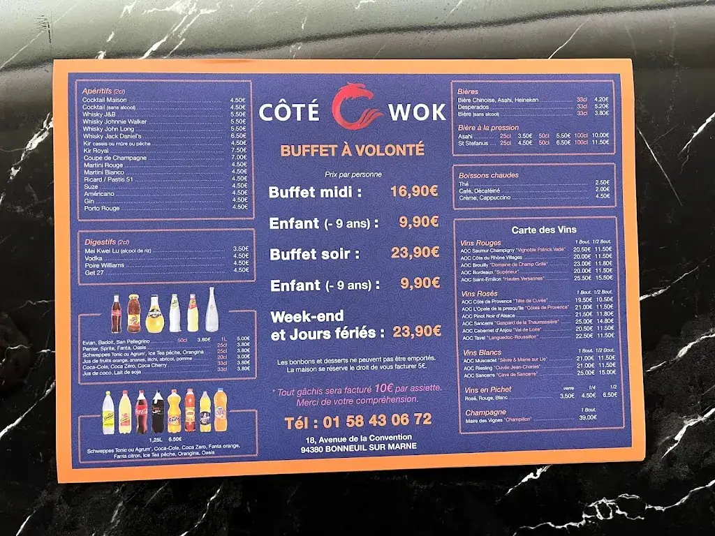 Menu_Côté Wok_Bonneuil-sur-Marne_image_1