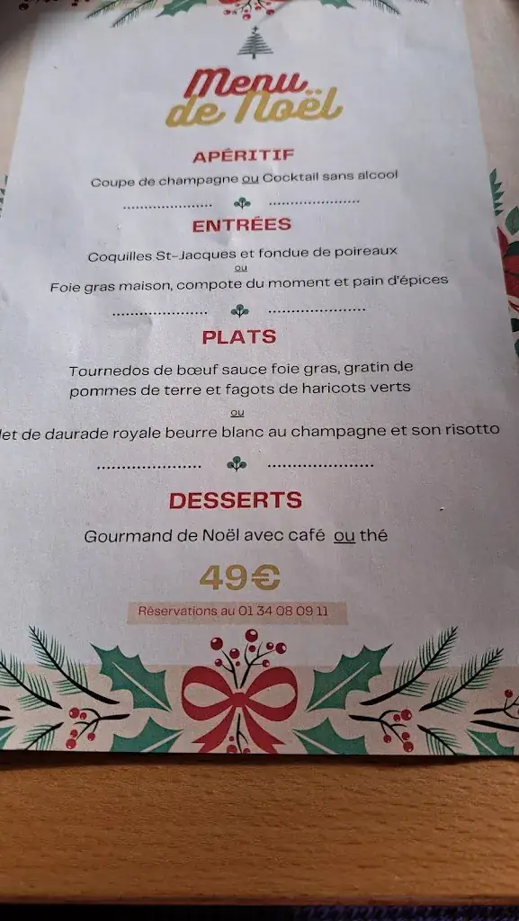 Menu_Le Flore Restaurant_Persan_image_1