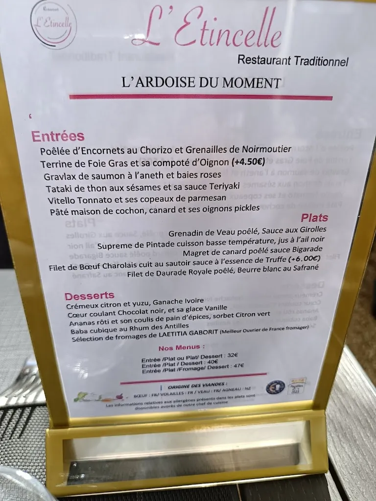 Menu_L'Etincelle_Brunoy_image_1