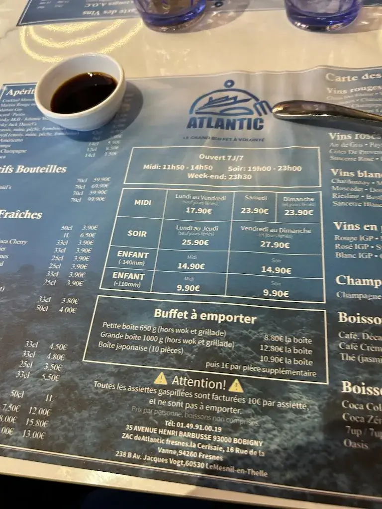 Menu_Restaurant Atlantic_Bobigny_image_4